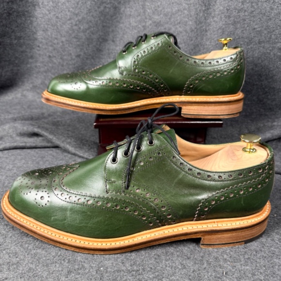 Shipton & Heneage Bruno Green Brogues size 13 main image 10